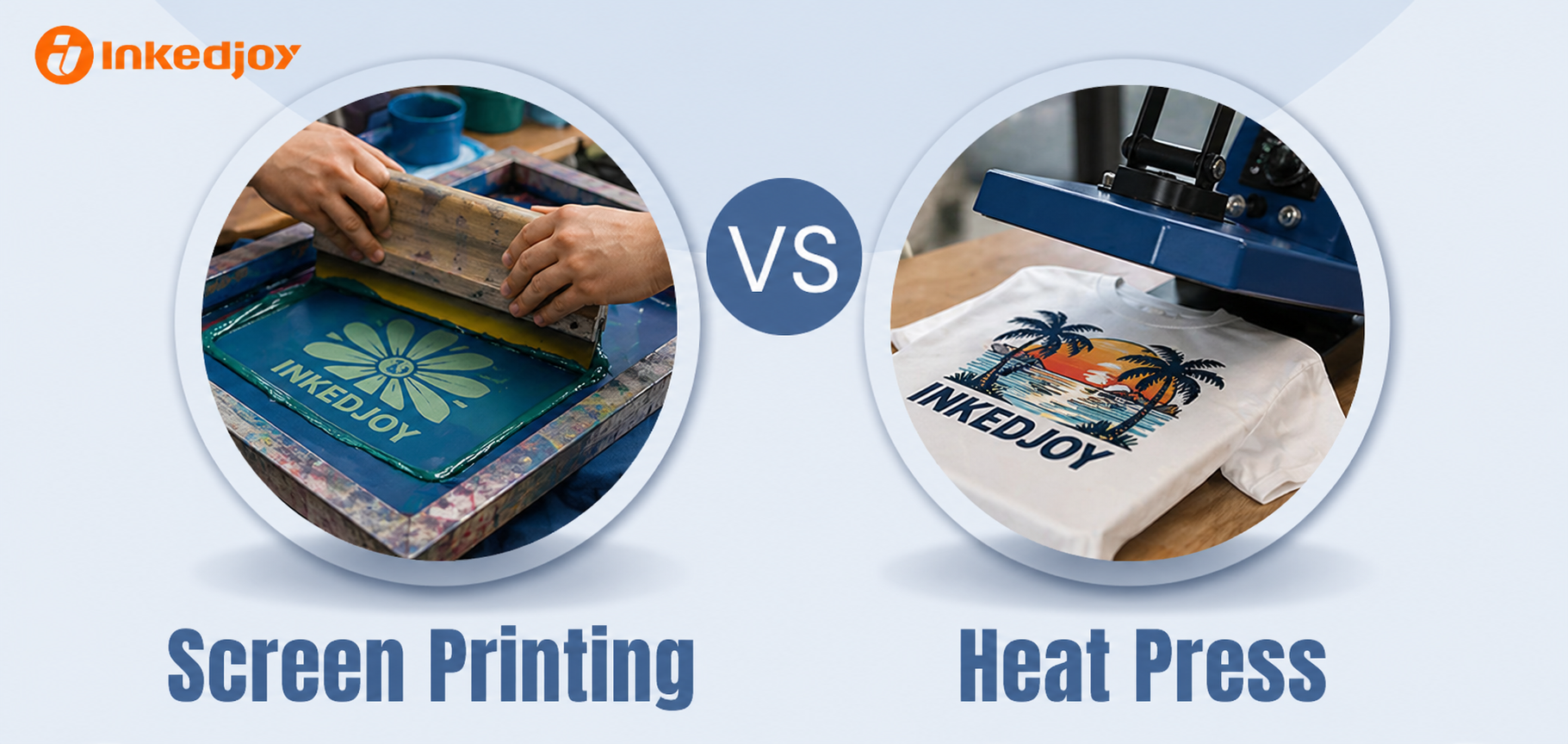 Screen Printing vs Heat Press: Which Is Best for Your Business?