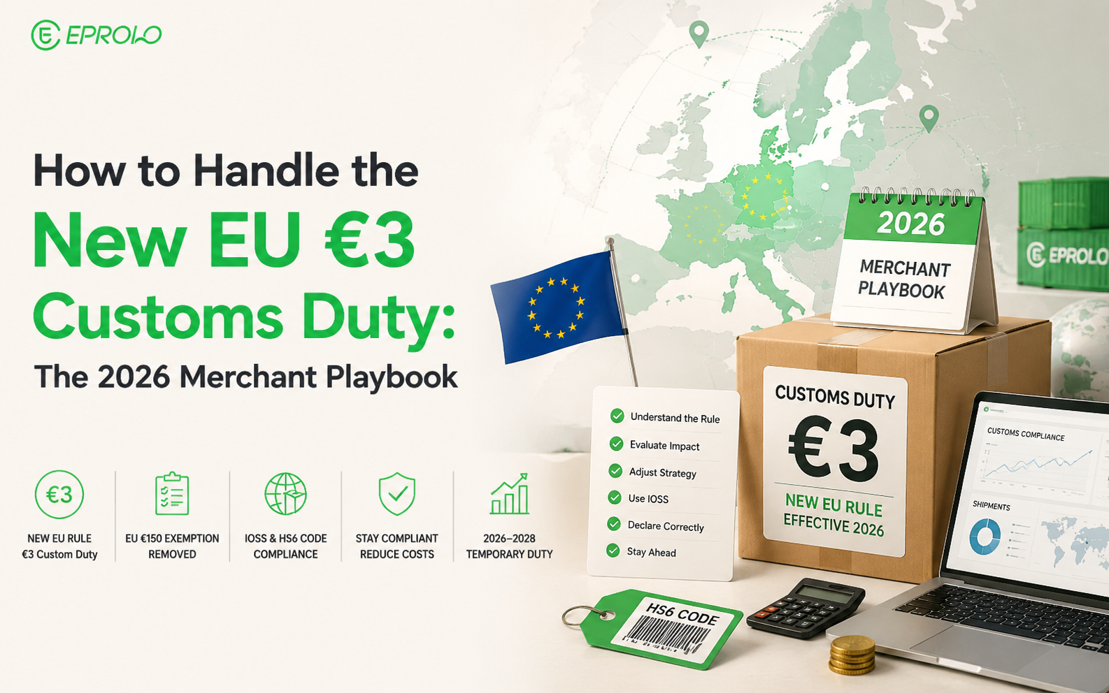 How to Handle the New EU €3 Customs Duty: The 2026 Merchant Playbook