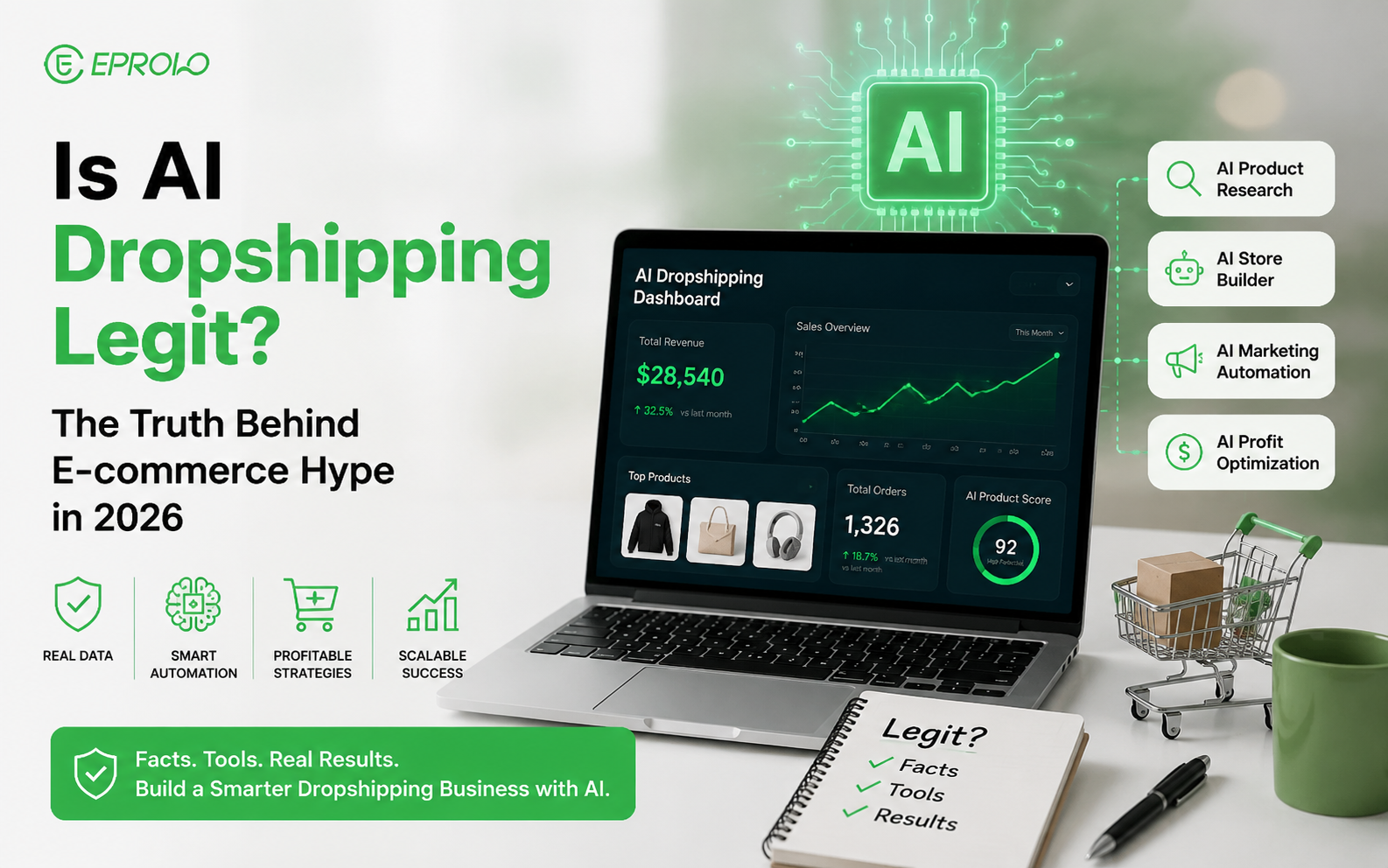 Is AI Dropshipping Legit? The Truth Behind E-commerce Hype in 2026