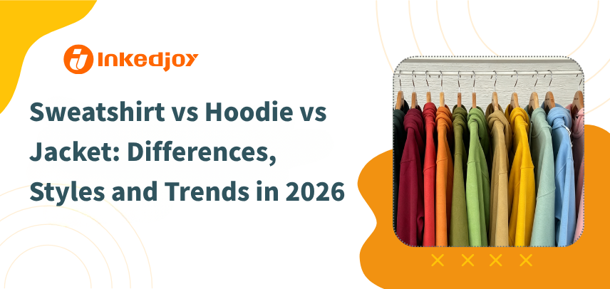 Sweatshirt vs Hoodie vs Jacket: Differences, Styles and Trends in 2026