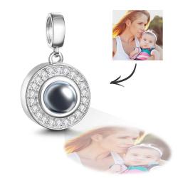 Custom Projection Charm Creative Diamond Design Gifts for Couple