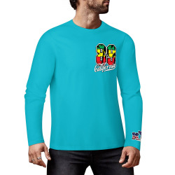 Pure cotton long sleeved T-shirt