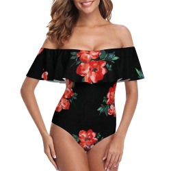 Women's One-Shoulder One-Piece Swimsuit