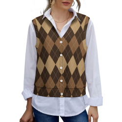 Sleeveless cardigan