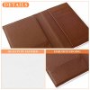 Wallet case interior details brown
