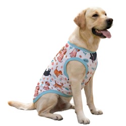 Custom Plus-size ice silk pet cooling vest