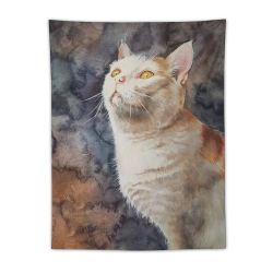 Super Soft Wall Tapestry vertical printing