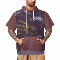 Trendy Short-Sleeved Hoodie