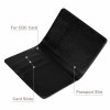 Wallet case interior details black