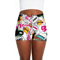 Personalised Colorful Ladies Shorts