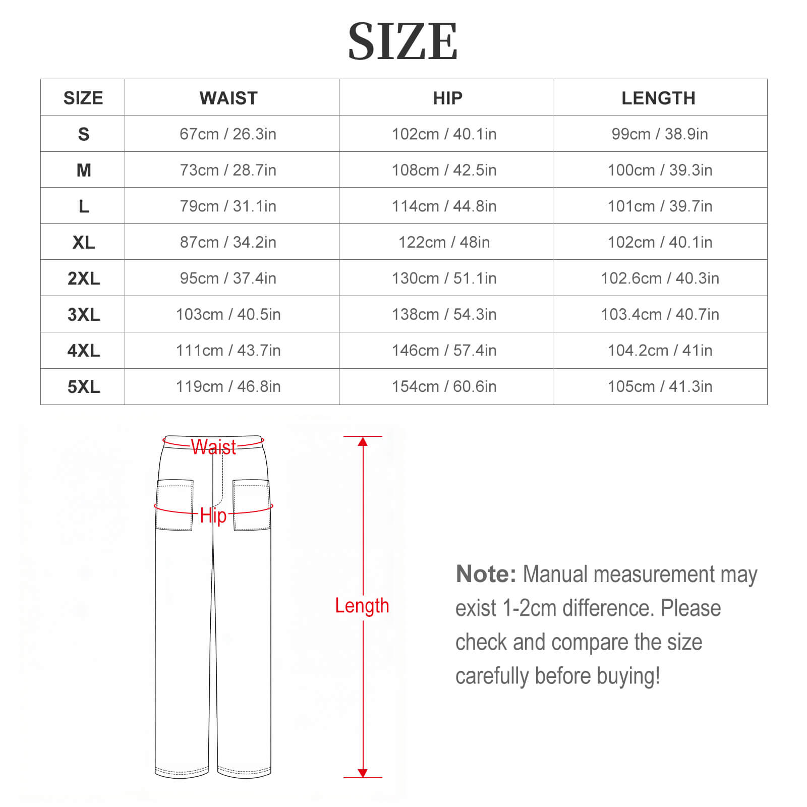 print on demand Trousers