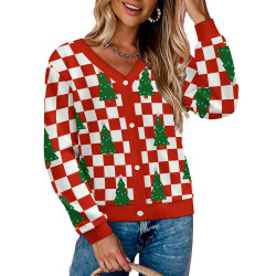 Women's casual cardigan sweater