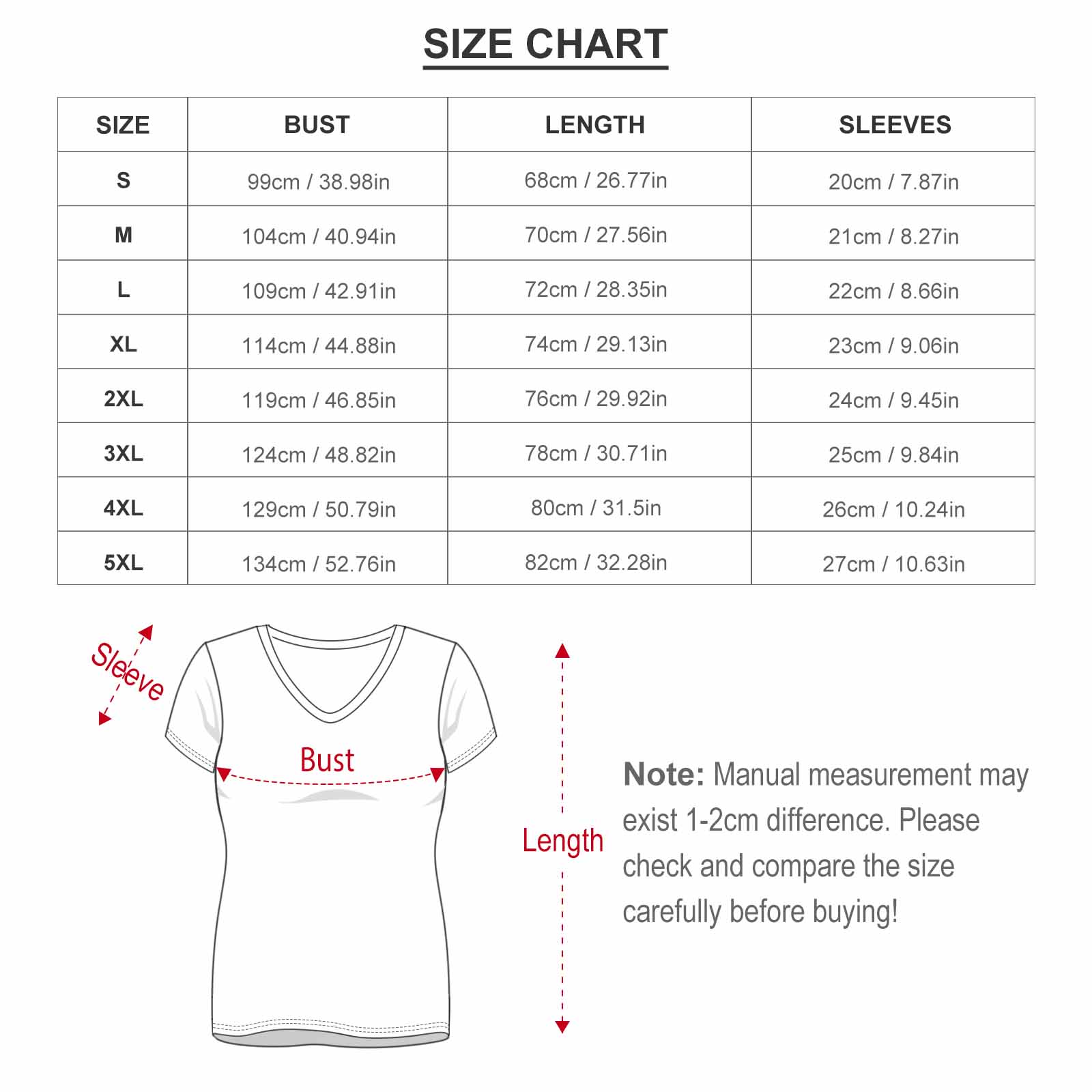 2024 New V Neck Short-sleeve Women Shirt Printed