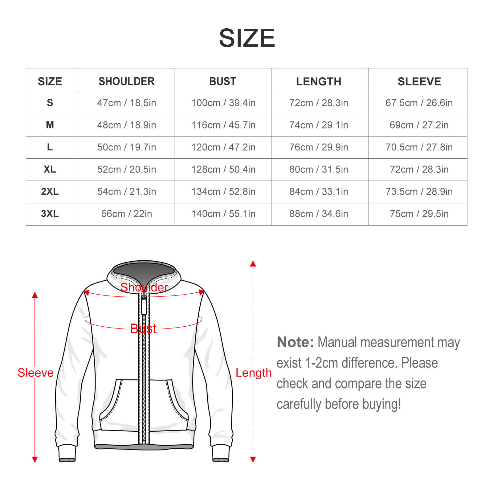 print on demand Hoodie & Jacket
