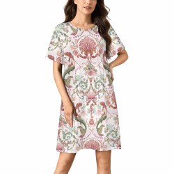 Women's long loose nightgown