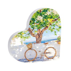 Acrylic vertical ornament