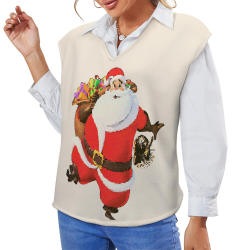 Dropped Shoulder Sweater Vest