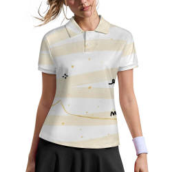 Premium Women's Two-Button Polo Shirt