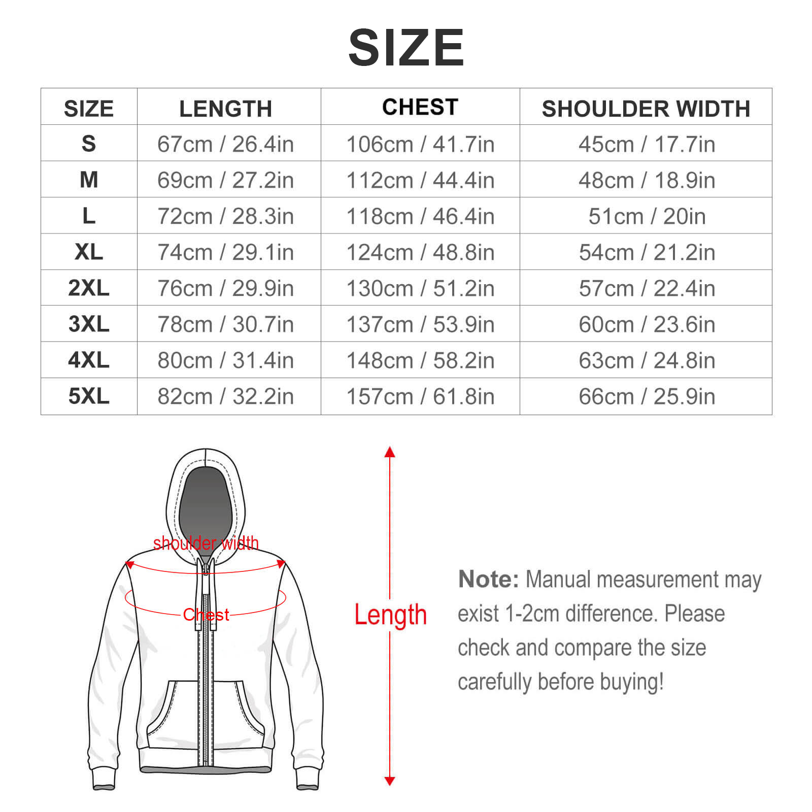 print on demand Hoodie & Jacket
