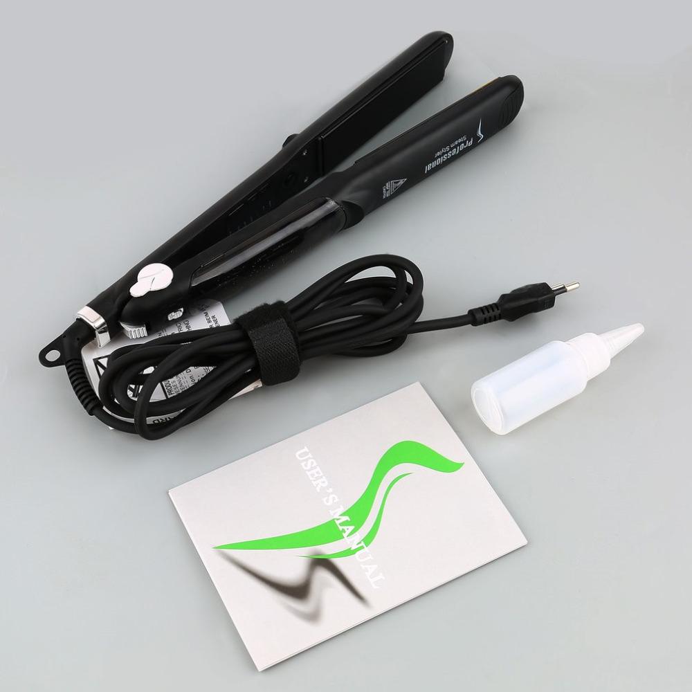 Straightener with cord bottle booklet and packaging
