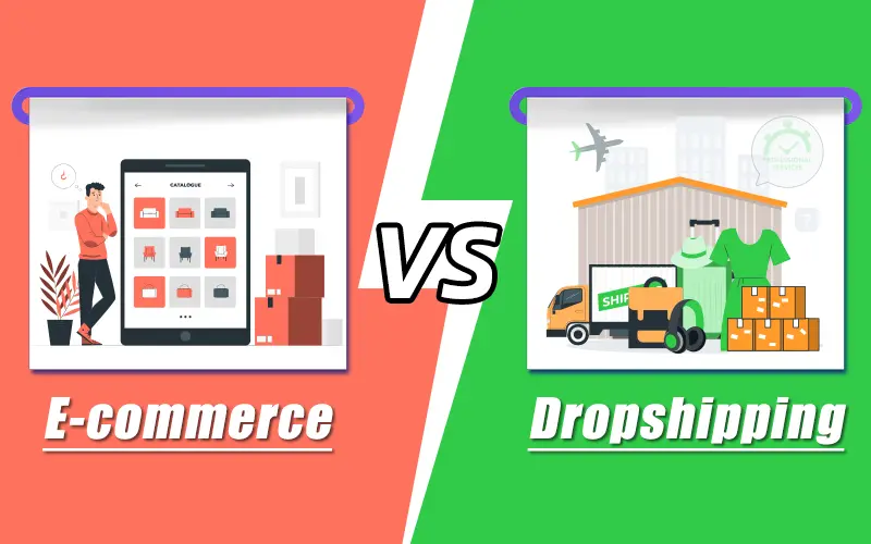 Dropshipping vs. Ecommerce