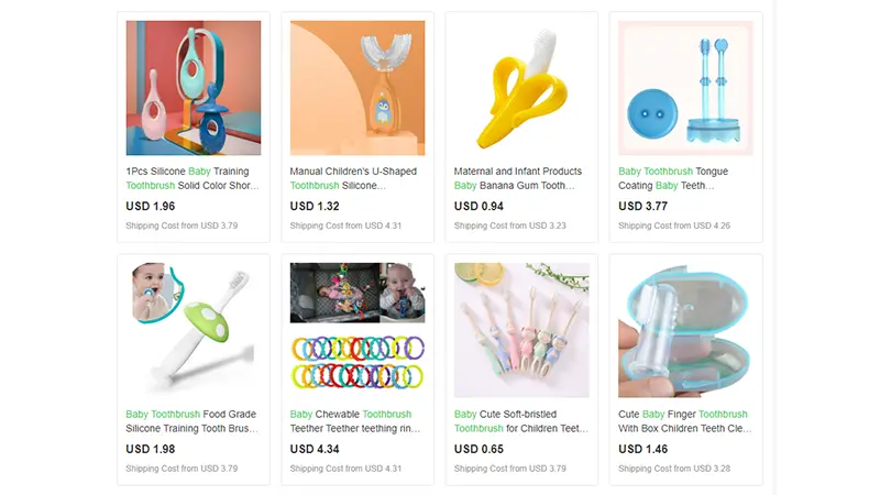 Dropship infant and toddler products