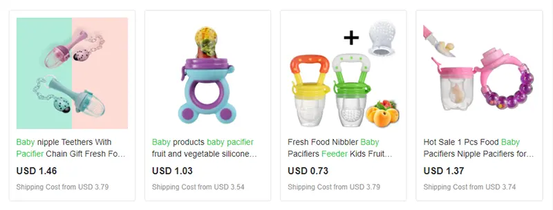 Baby products dropshipping