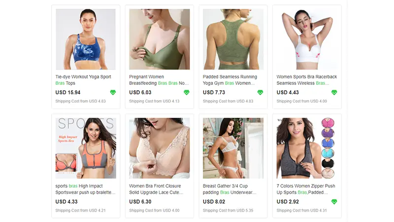 wholesalers to dropship lingerie