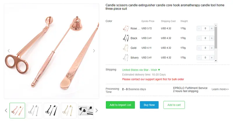 candle dropshipping suppliers