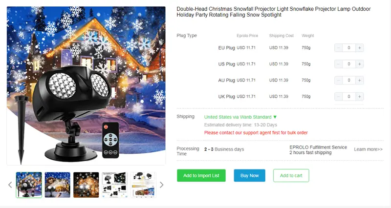 best christmas dropshipping products