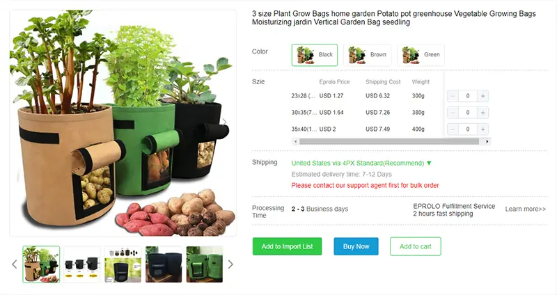 home and garden product dropshipping