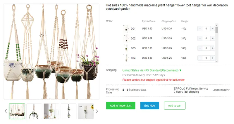 dropshipping home decor and garden supplies