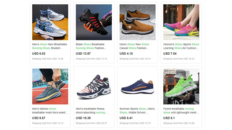 dropshipping shoes