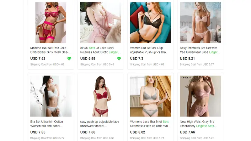 dropshipping lingerie