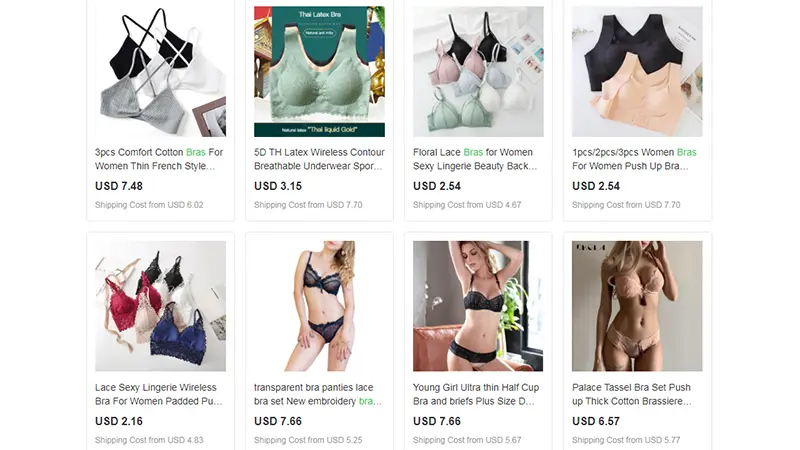 dropshipping lingerie