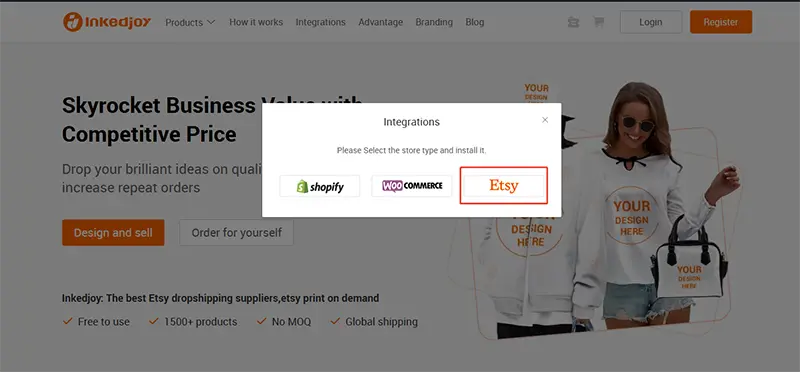 how to dropship on etsy