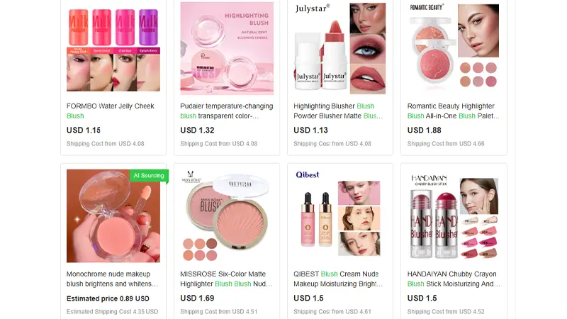 makeup dropshipping