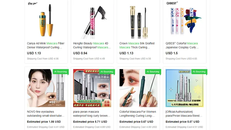 makeup dropshipping products