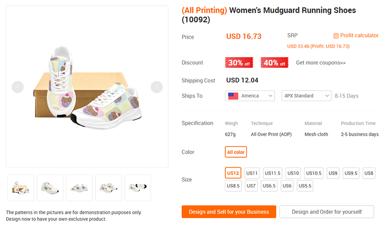 print on demand shoes