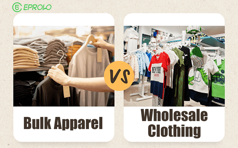 Bulk apparel vs. Wholesale clothing Bulk Apparel