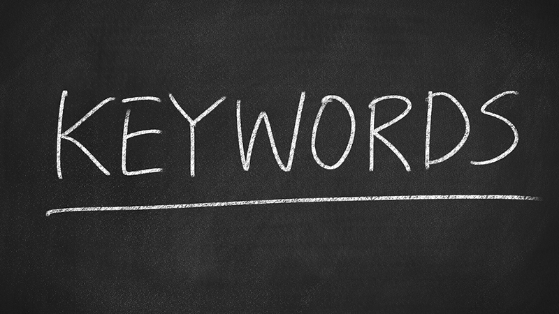 Adding Keywords the Right Way print on demand
