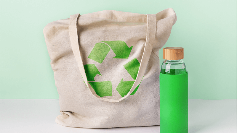 Sustainability custom apparel printing