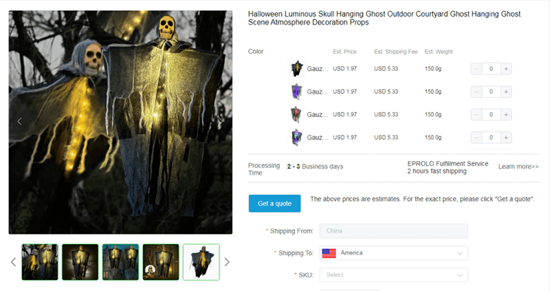 Hanging Ghosts & Witch Decorations