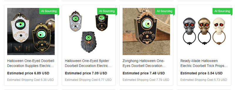 Spooky Animated Doorbells