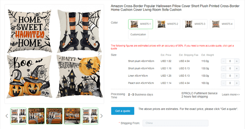 Halloween Pillow Covers