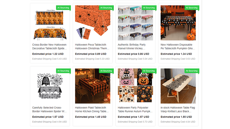 Halloween Tablecloths & Runners