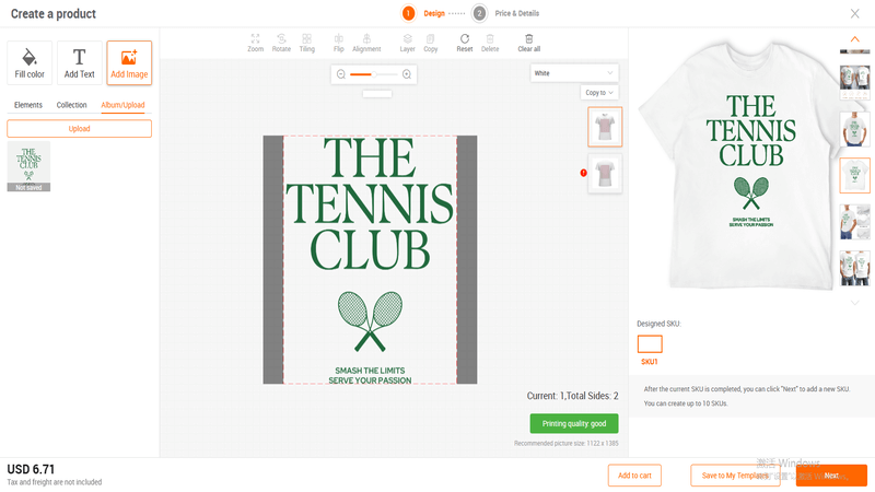 Use Online Design Tools ideas t shirt design