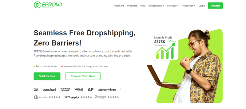 EPROLO EPROLO - Best USA Clothing Dropshipping Suppliers