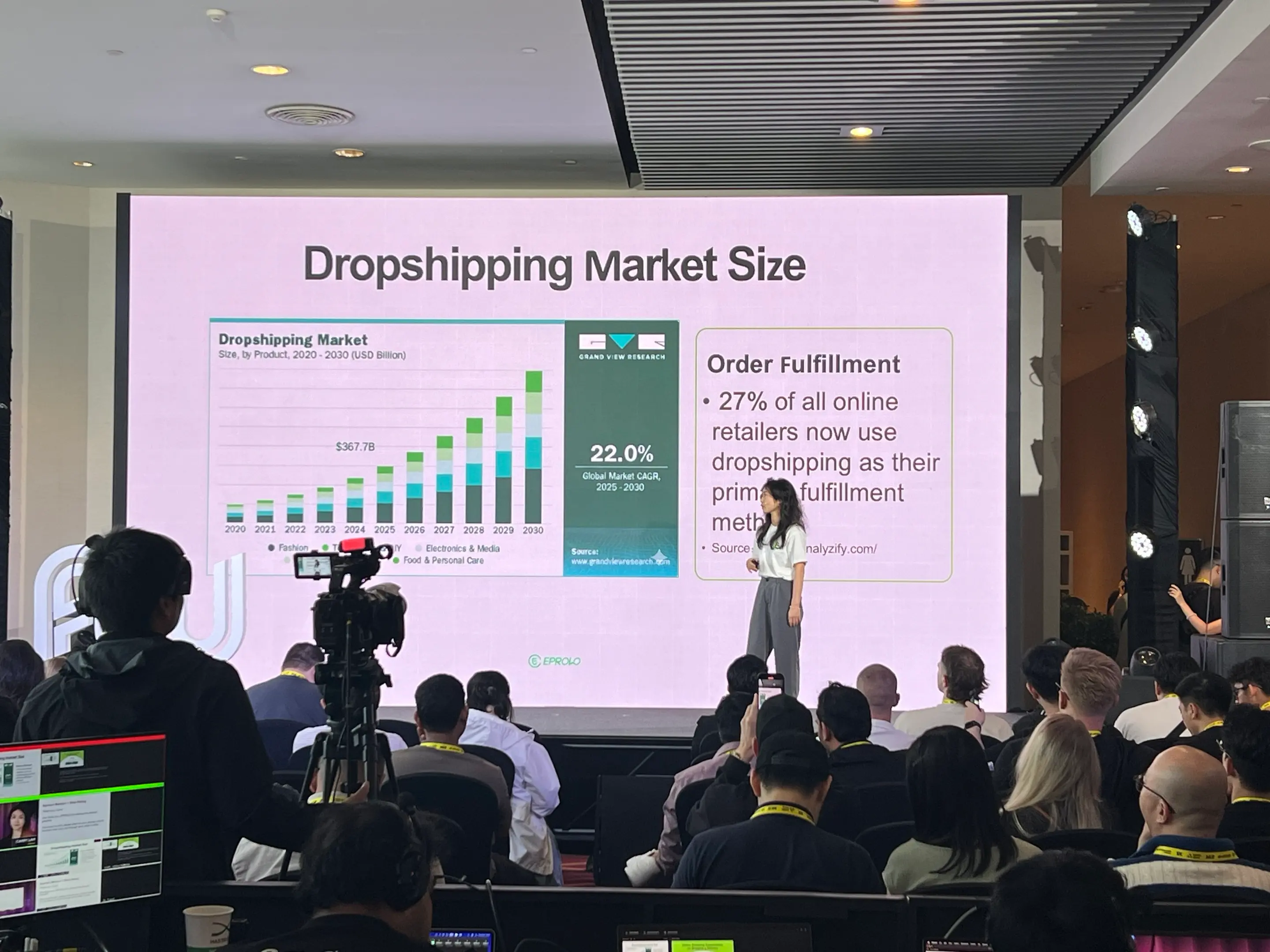 CMO Carry Lam at the speech