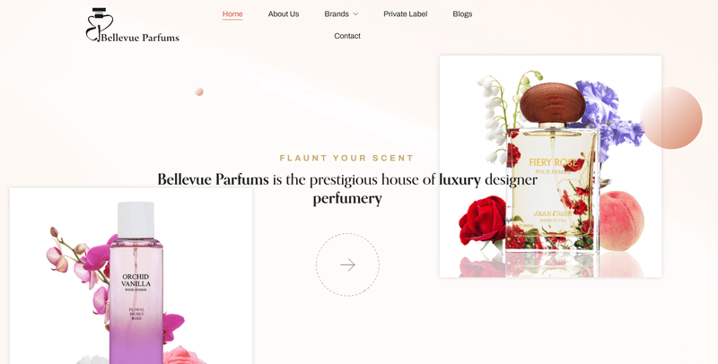 Bellevue Parfums App